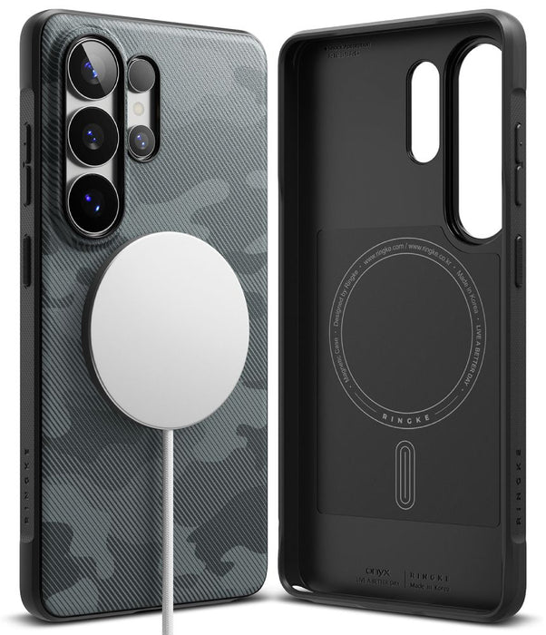 Калъф Ringke Onyx Magsafe за Samsung Galaxy S26 Ultra - черен и сив