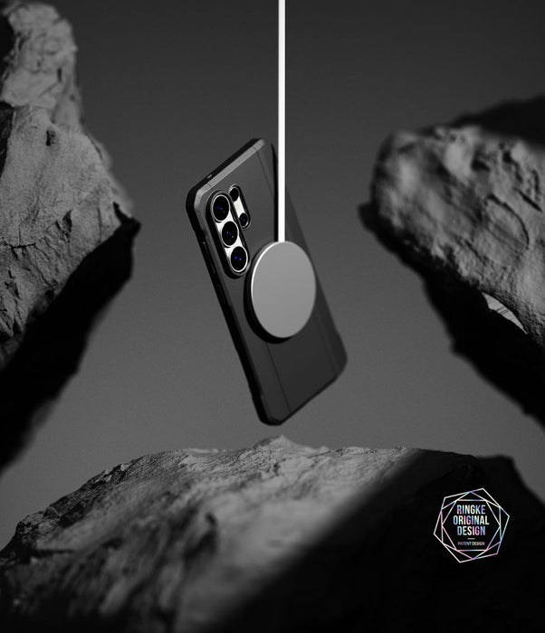 Калъф Ringke Onyx Alfa Magsafe за Samsung Galaxy S26 Ultra - черен