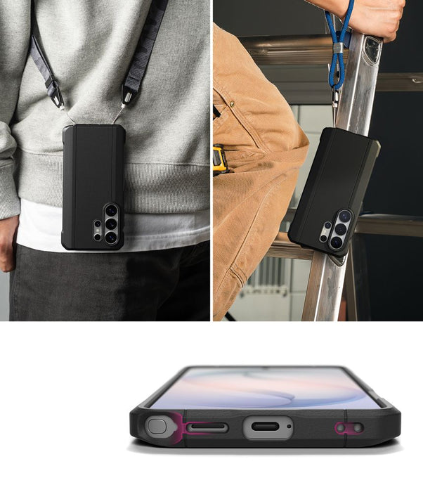 Калъф Ringke Onyx Alfa Magsafe за Samsung Galaxy S26 Ultra - черен