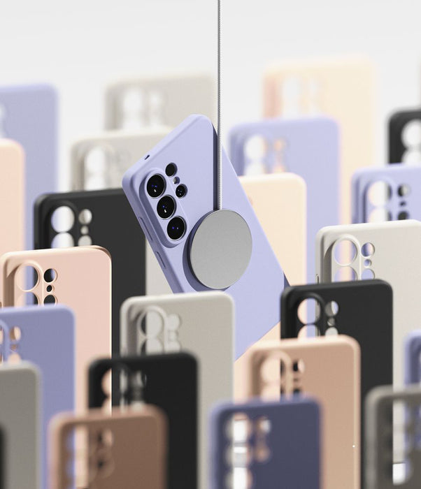 Силиконов калъф Ringke MagSafe за Samsung Galaxy S26 Ultra - черен