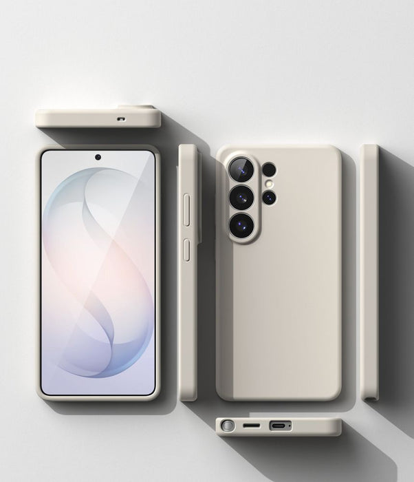 Силиконов калъф Ringke MagSafe за Samsung Galaxy S26 Ultra - бежов