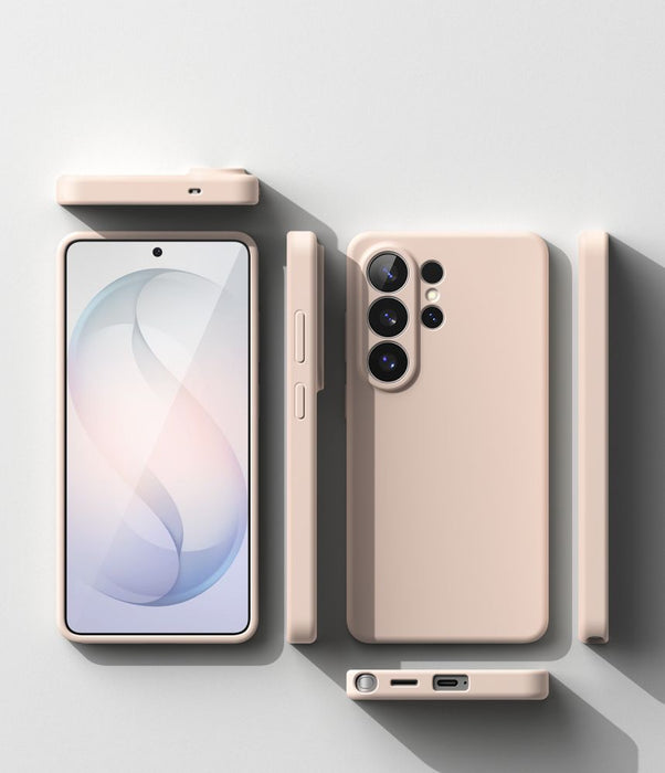 Силиконов калъф Ringke MagSafe за Samsung Galaxy S26 Ultra - розов