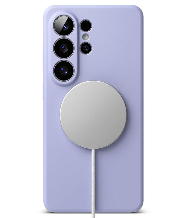 Силиконов калъф Ringke MagSafe за Samsung Galaxy S26 Ultra - лилав