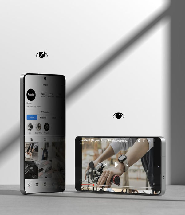 Закалено стъкло Ringke Easy Slide за Samsung Galaxy S26 Ultra, 2 броя