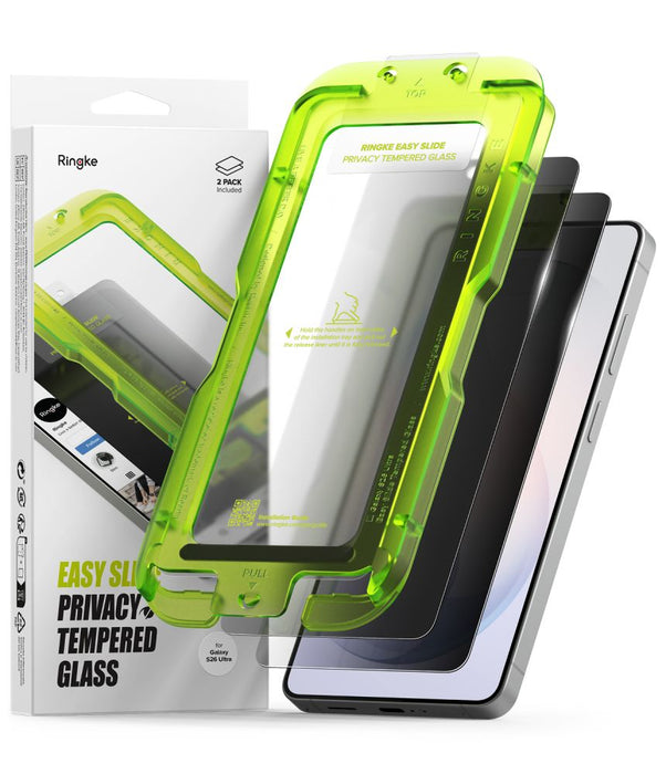 Закалено стъкло Ringke Easy Slide за Samsung Galaxy S26 Ultra, 2 броя