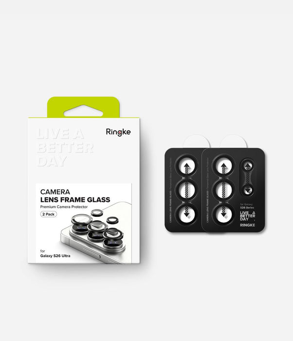 Протектор за рамка за камера Ringke за Samsung Galaxy S26 Ultra, 2 броя - черен