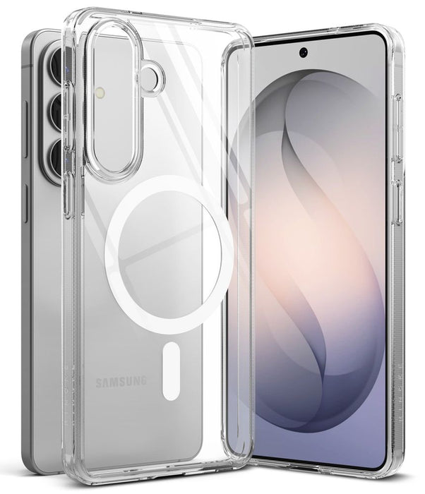Ringke Fusion Magnetic MagSafe калъф за Samsung Galaxy S26+ - прозрачен