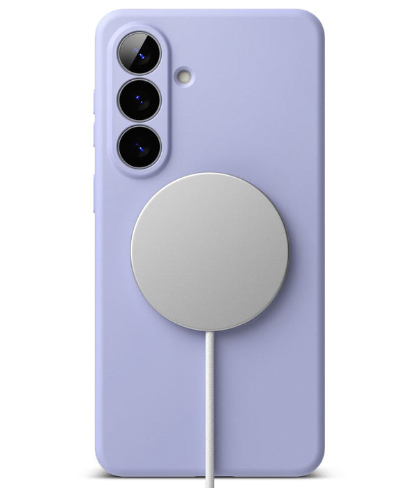 Силиконов калъф Ringke MagSafe за Samsung Galaxy S26+ - лилав