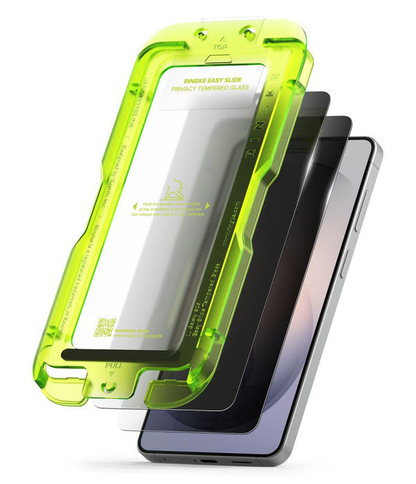 Ringke Easy Slide Privacy - комплект от 2 закалени стъкла за Samsung Galaxy S26+