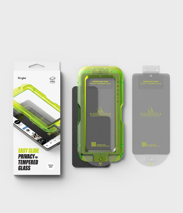 Ringke Easy Slide Privacy - комплект от 2 закалени стъкла за Samsung Galaxy S26+