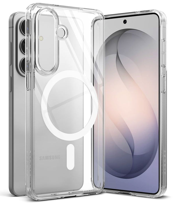 Ringke Fusion Magnetic MagSafe калъф за Samsung Galaxy S26 - прозрачен