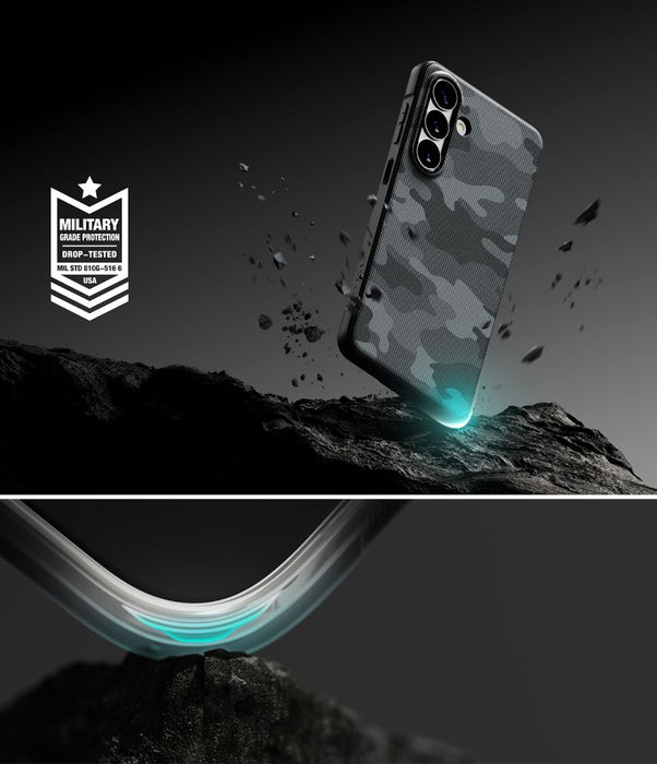 Калъф Ringke Onyx Magsafe за Samsung Galaxy S26 - сив и черен