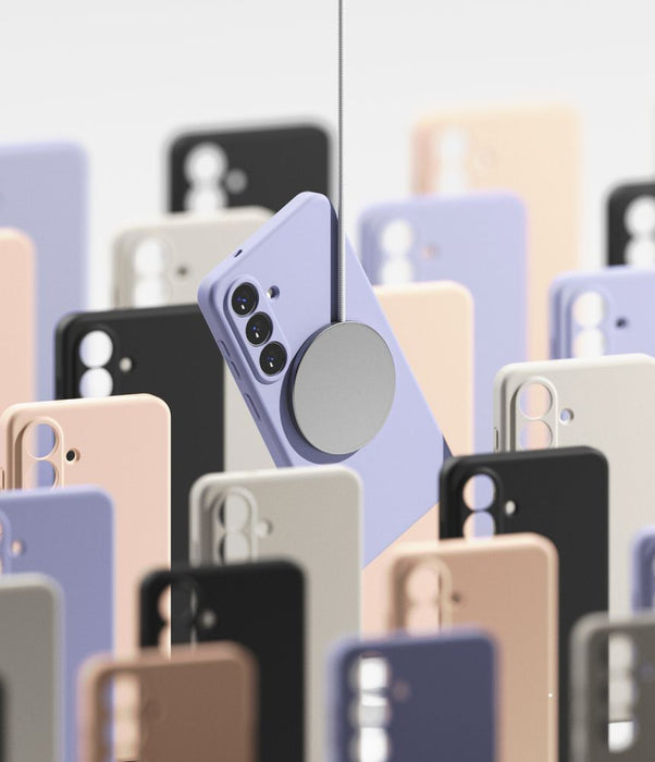 Силиконов калъф Ringke MagSafe за Samsung Galaxy S26 - черен