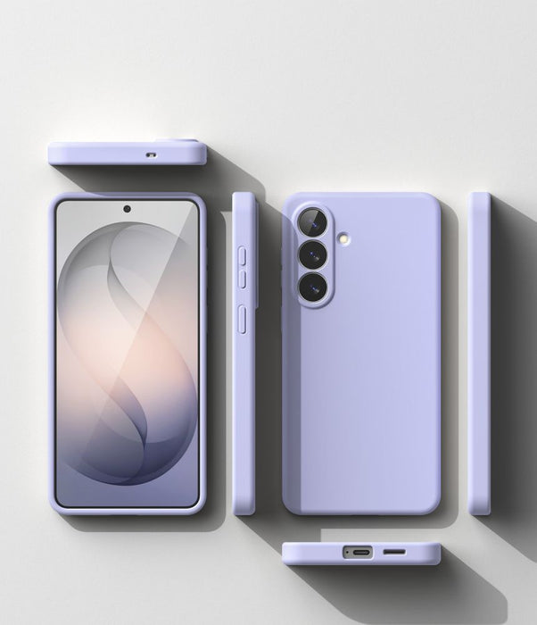 Силиконов калъф Ringke MagSafe за Samsung Galaxy S26 - лилав