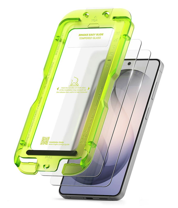 Ringke Easy Slide - комплект от 2 закалени стъкла за Samsung Galaxy S26