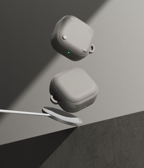 Магнитен калъф Ringke Onyx за Samsung Galaxy Buds 4 / 4 Pro - сив