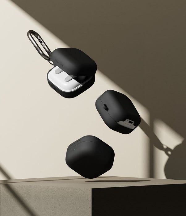 Силиконов калъф Ringke за Samsung Galaxy Buds 4 / 4 Pro - черен