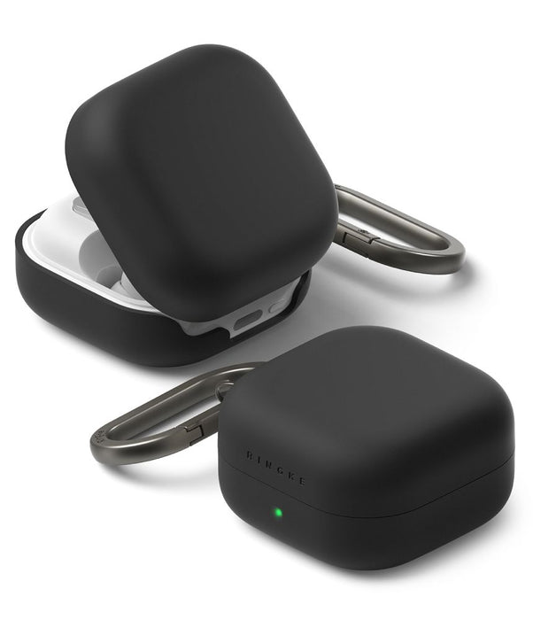 Силиконов калъф Ringke за Samsung Galaxy Buds 4 / 4 Pro - черен