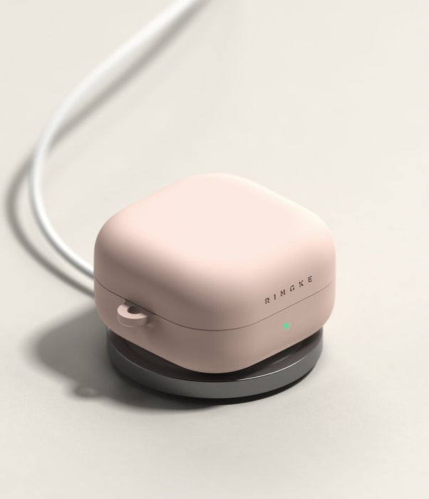 Силиконов калъф Ringke за Samsung Galaxy Buds 4 / 4 Pro - розов