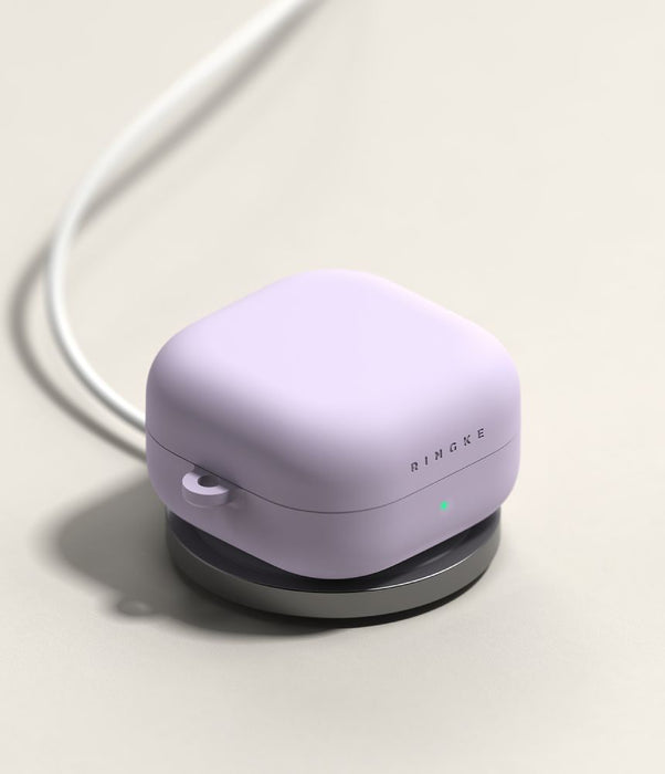 Силиконов калъф Ringke за Samsung Galaxy Buds 4 / 4 Pro - лилав