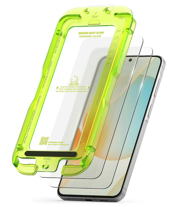 Ringke Easy Slide - комплект от 2 закалени стъкла за Samsung Galaxy A57 5G