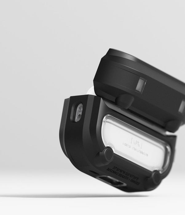 Магнитен калъф Ringke UX за AirPods Pro 3 - черен и прозрачен