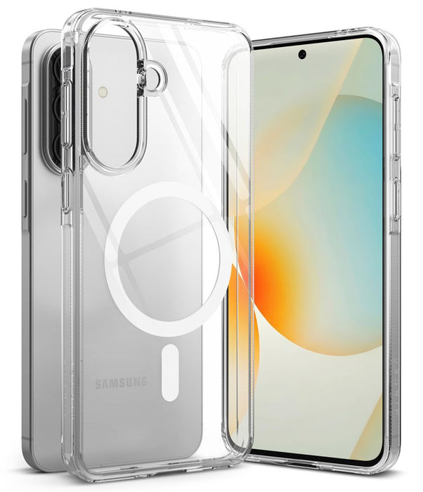 Ringke Fusion Magnetic MagSafe калъф за Samsung Galaxy A57 5G - прозрачен