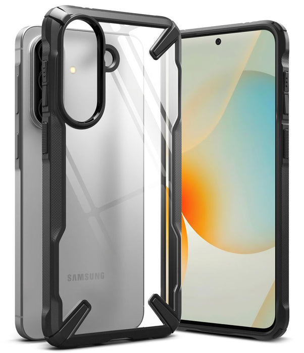 Калъф Ringke Fusion X за Samsung Galaxy A57 5G - прозрачен и черен