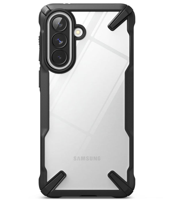 Калъф Ringke Fusion X за Samsung Galaxy A57 5G - прозрачен и черен