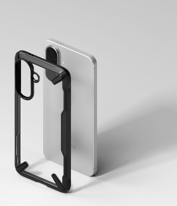 Калъф Ringke Fusion X за Samsung Galaxy A57 5G - прозрачен и черен