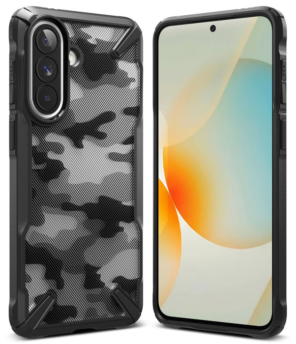 Калъф Ringke Fusion X за Samsung Galaxy A57 5G - черен и сив