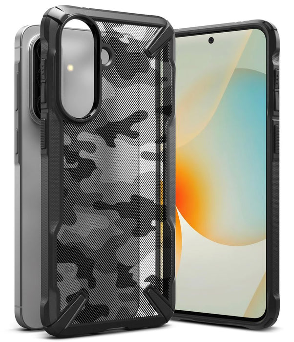 Калъф Ringke Fusion X за Samsung Galaxy A57 5G - черен и сив