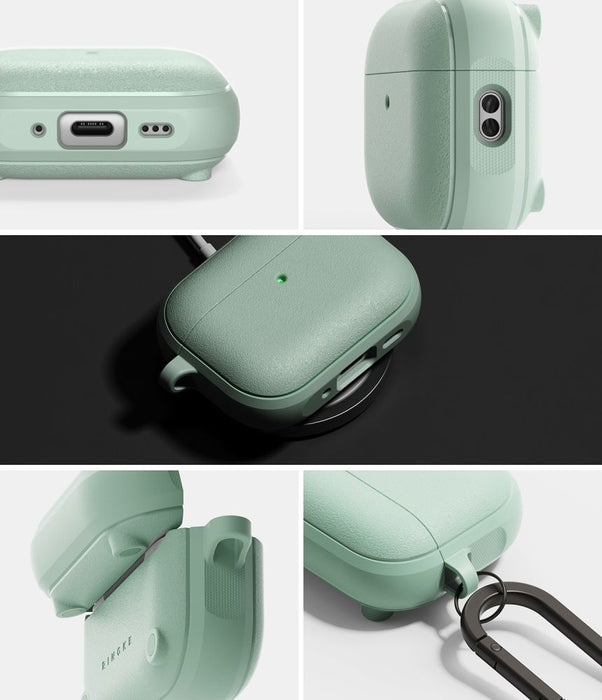 Магнитен калъф Ringke Onyx MagSafe за AirPods Pro 3 - зелен