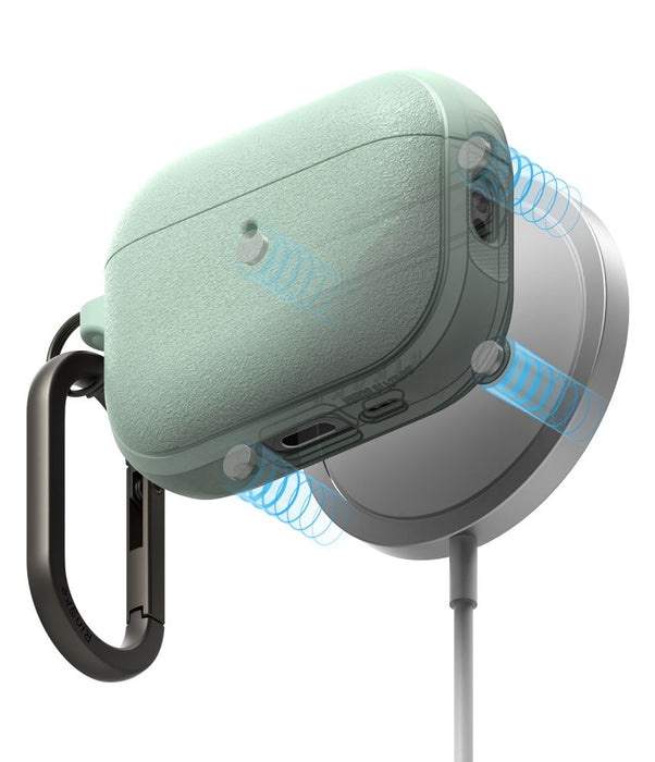 Магнитен калъф Ringke Onyx MagSafe за AirPods Pro 3 - зелен