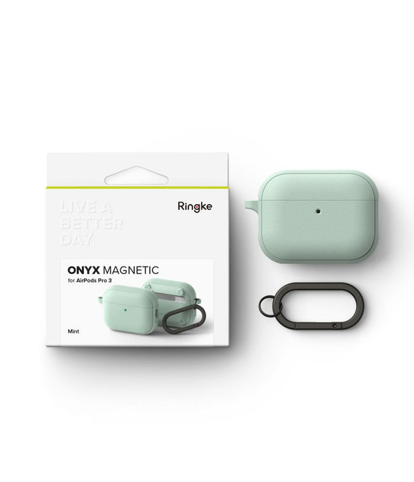 Магнитен калъф Ringke Onyx MagSafe за AirPods Pro 3 - зелен