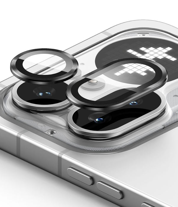 Протектор за рамка за камера Ringke, комплект от 2 броя за Nothing Phone 4A Pro - черен