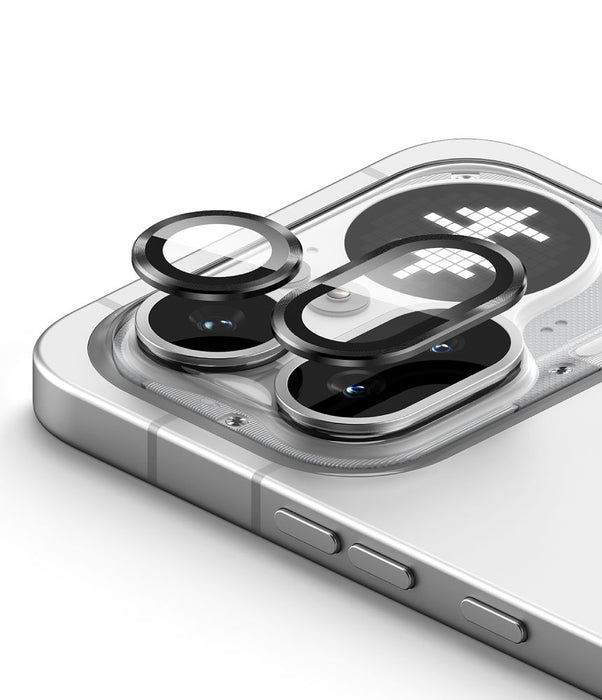 Протектор за рамка за камера Ringke, комплект от 2 броя за Nothing Phone 4A Pro - черен