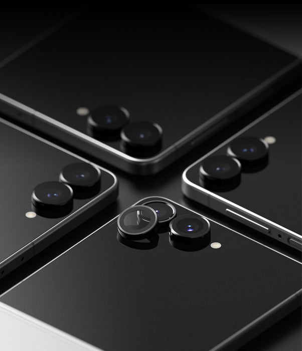 Протектор за рамка за камера Ringke за Samsung Galaxy Z Flip 8, 2 броя - черен