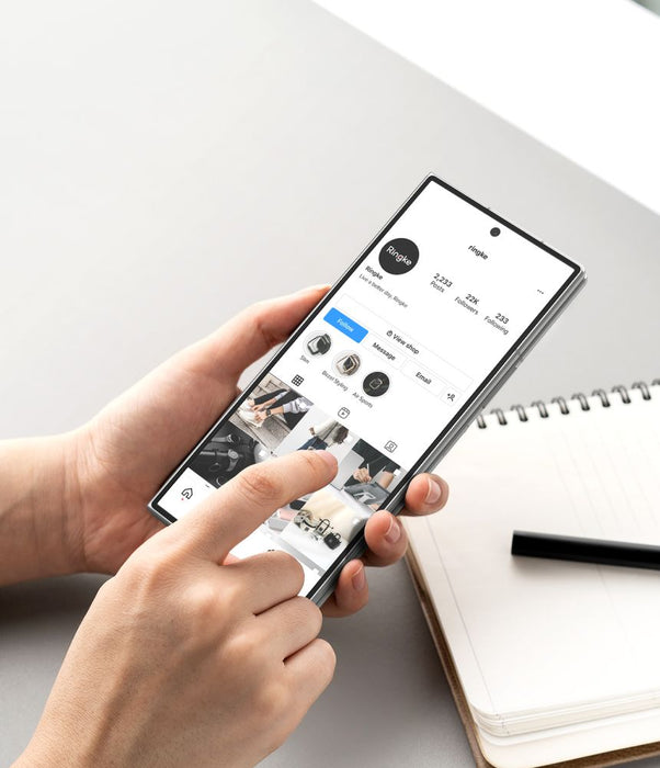Стъклен протектор Ringke Cover Display Pro за Samsung Galaxy Z Fold 8 Ultra, 2 броя, с твърда обвивка