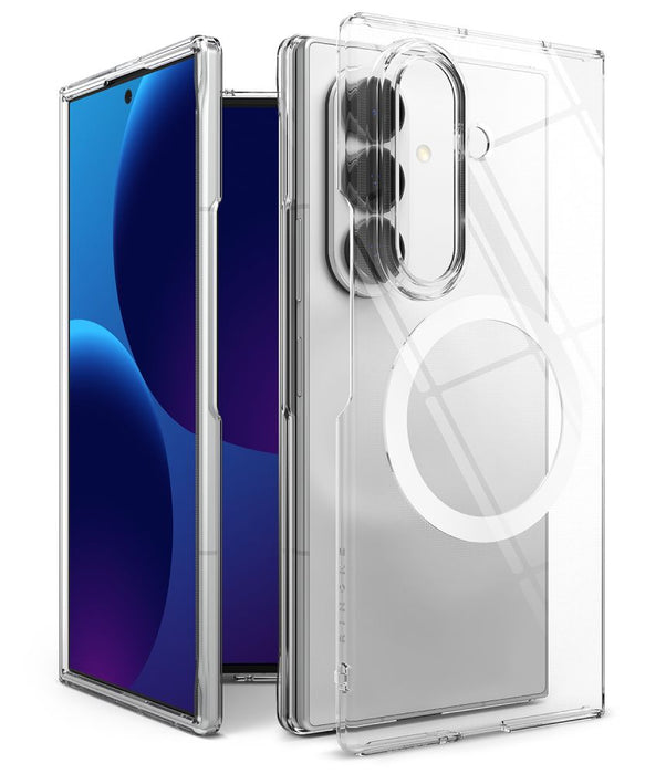 Ringke тънък магнитен калъф MagSafe за Samsung Galaxy Z Fold 8 - прозрачен