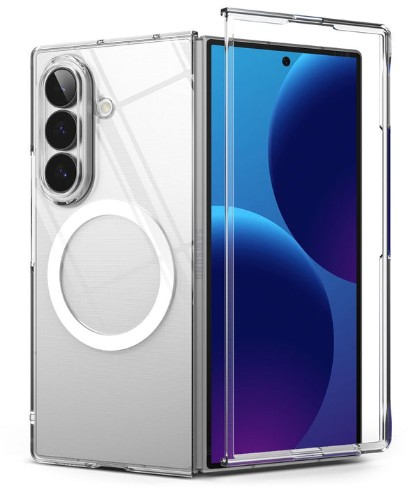 Ringke тънък магнитен калъф MagSafe за Samsung Galaxy Z Fold 8 - прозрачен