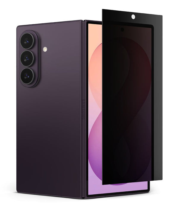 Стъклен протектор Ringke Easy Slide Privacy 360 за Samsung Galaxy Z Fold 8 Ultra, 2 броя, с твърда обвивка и капак.