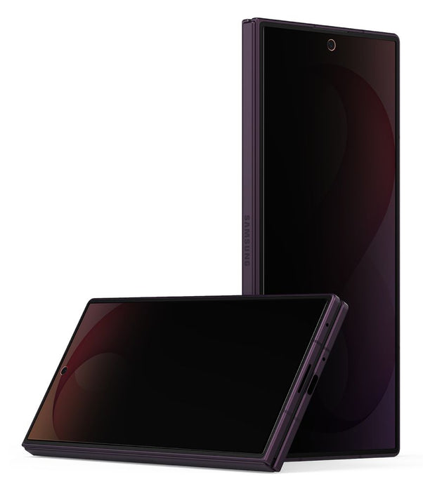 Стъклен протектор Ringke Easy Slide Privacy 360 за Samsung Galaxy Z Fold 8 Ultra, 2 броя, с твърда обвивка и капак.