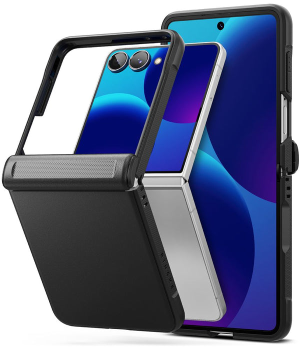 Калъф Ringke Onyx Flap за Samsung Galaxy Z Flip 8 - черен