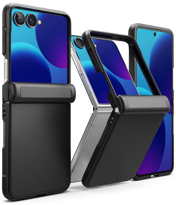 Калъф Ringke Onyx Flap за Samsung Galaxy Z Flip 8 - черен