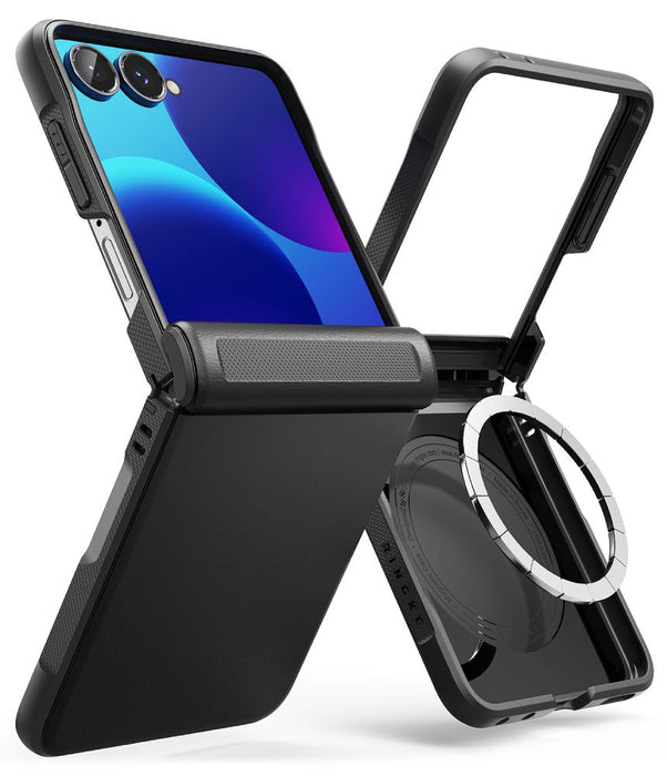 Калъф Ringke Onyx Flap Magsafe за Samsung Galaxy Z Flip 8 - черен