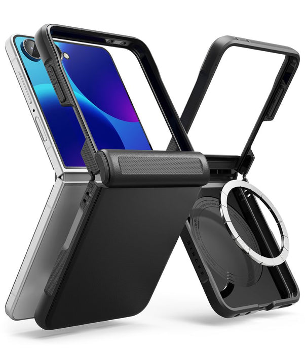 Калъф Ringke Onyx Flap Magsafe за Samsung Galaxy Z Flip 8 - черен
