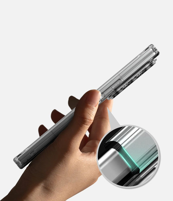 Ringke Fusion Flap MagSafe калъф за Samsung Galaxy Z Fold 8 Ultra - прозрачен