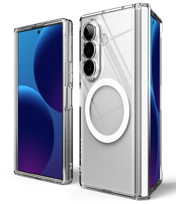 Ringke Fusion Flap MagSafe калъф за Samsung Galaxy Z Fold 8 Ultra - прозрачен