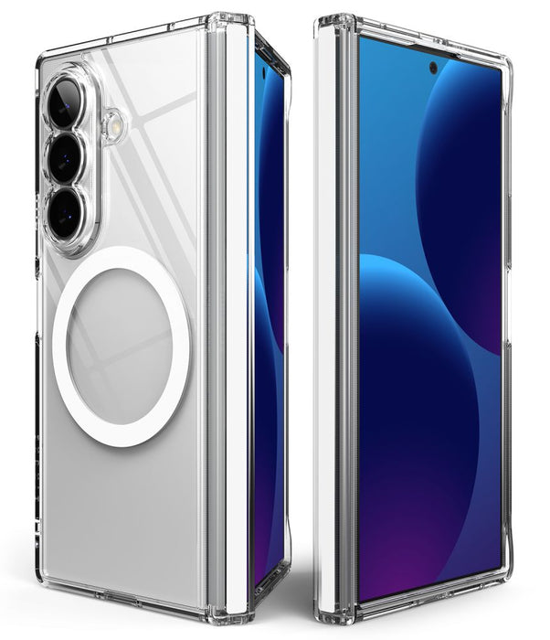 Ringke Fusion Flap MagSafe калъф за Samsung Galaxy Z Fold 8 Ultra - прозрачен